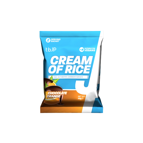 TBJP Cream of Rice Sachet, 50g serving
