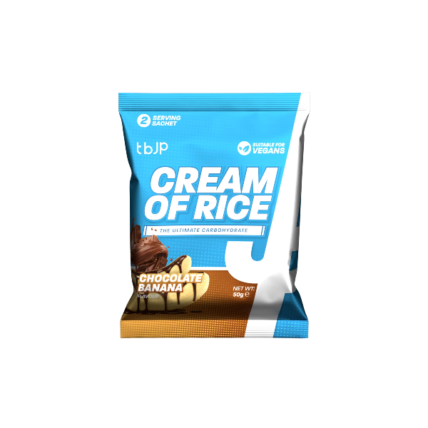 TBJP Cream of Rice Sachet, 50g serving