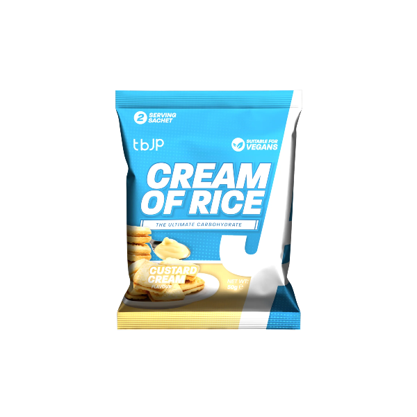 TBJP Cream of Rice Sachet, 50g serving